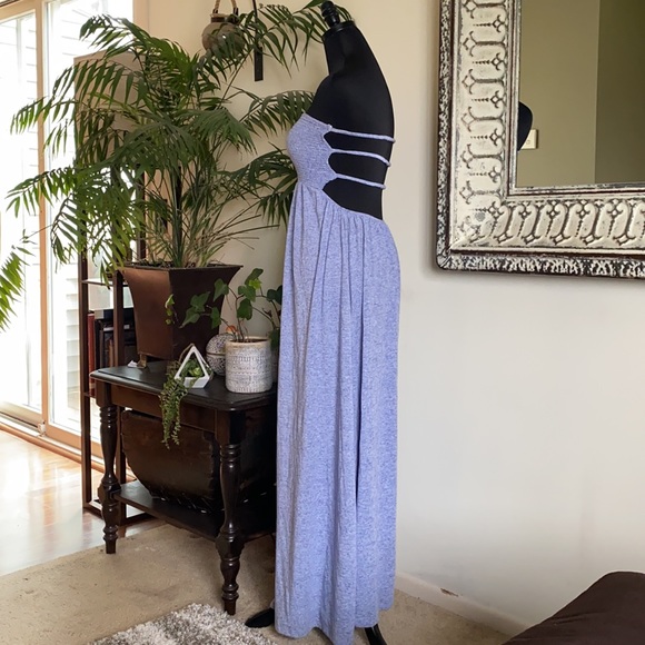 ✨NEW LIST✨ Strappy Back Maxi Dress Smocked Top - Picture 2 of 5